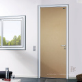 Porte en bois composite blanc pur